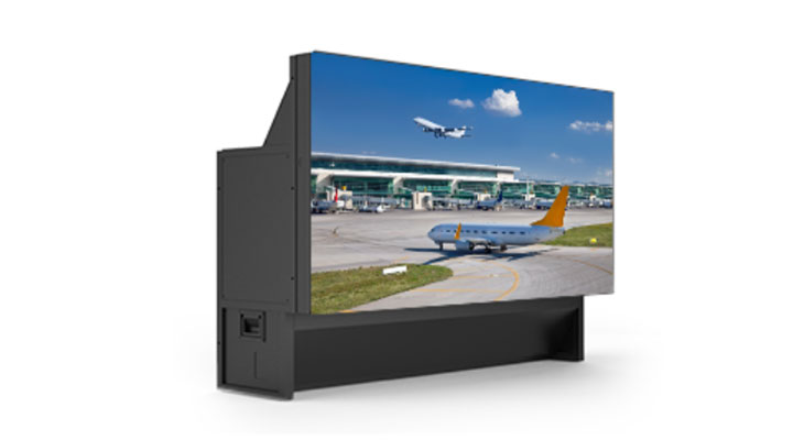 Laser Rear-Projection Video Walls